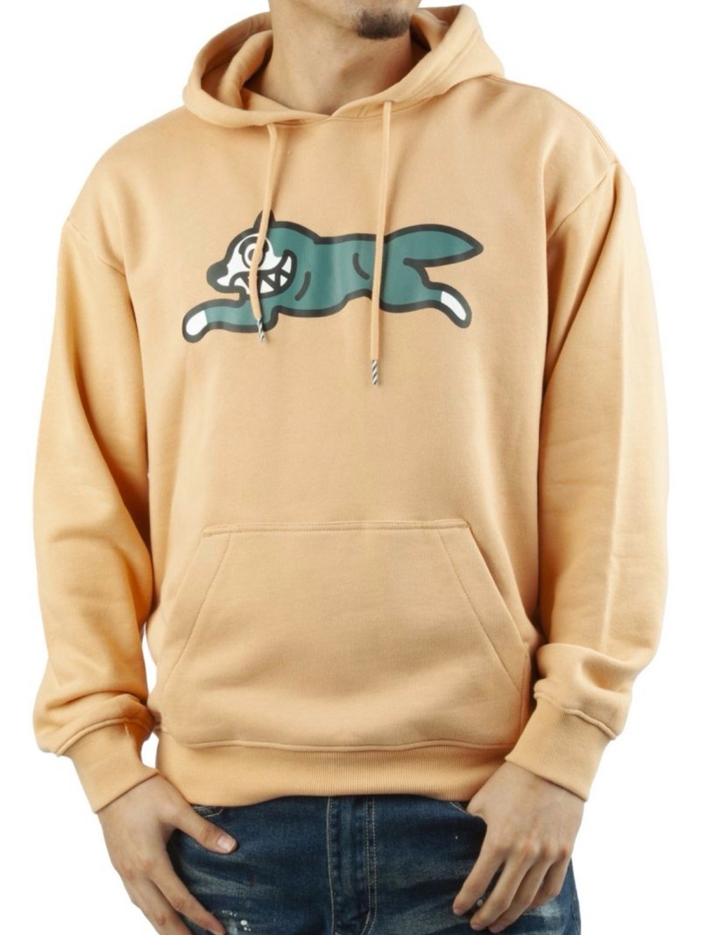 Billionaire Boys Club Icecream Dawg Toast Hoodie Peach Color Size Small